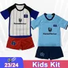 23 24 Hamburger SV Kids Kit Soccer Jerseys Reis Benes Glatzel Bilbija Home Away Away Children's Clothing voetbalshirt Korte mouw uniformen