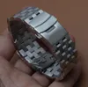 Hochwertiger mattes Edelstahl -Uhrband -nicht -Uhr -Accessoires mit Sicherheitsschnalle 18mm 20 mm 22 mm 24 mm 26 mm Gurt Bracel2257077