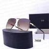 Tasarımcı PRA ve DA Moda Tasarımcı Kadınlar İçin Güneş Gözlüğü Erkekler Gözlükleri Lisa Beach Taste ile Aynı Güneş Gözlüğü Shenzhen2020 İşleri Box Sonnenbrille ile Curlywigs