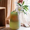 Vases Vintage Glass Art Luxury Large Living Room Modern Minimalist Ikebana Cylinder Vaso Per Fiori Home Decoration WZ50HP