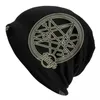 Berets Necronomicon Sigil Lovecraft Symbool Occulte mannen Women Beanies Caps Bonnet Hat Warm Hip Hop herfst Winter Skullies hoeden