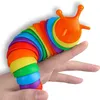 Hot selling decompression toys, puzzle biomimetic venting toys for children, snail snot, caterpillar, crayfish