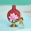 Opslagflessen 60x10 ml retro vintage parfum Refilleerbare etherische oliën Gardenia fles Mini Geurende geurcontainer