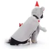 Dog Apparel Cat Clothing Funny Pet Costume Soft Breathable Outfits For Halloween Christmas Adjustable Easy To Wear Dogs Cute