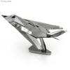 3D Puzzles F-117 3D Metal Puzzle Model Kits DIY Laser Cut Puzzles Jigsaw Toy voor kinderen Y240415