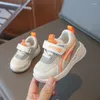 첫 워커 유아 아기 소프트 바닥이 아닌 유아 신발 2024Spring Boys 'Double Mesh Running Shoes 소녀 기능