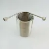 Drinking Straws 50' Stainless Steel Coil Jockey Box For Homebrew With 5/8G Connector(Only Not Include And Tap)