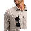 Męskie koszule męskie męskie g stopniowe UPF 50 krótkie rękaw PFG koszulka rybacka 230404 Dostawa odzieży DHSKV