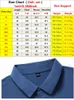 Polos męski plus rozmiar 9xl 8xl 7xl Summer High-end Mesh Silk Silk Krótki rękawoeved T-shirt Koszulka Polo Karst