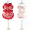 Hondenkleding Chinees Lent Festival Pet Kleding Jas JAAR JAAR Kleding Tangpak Winter Cat Puppy Kostuum Cheongsam