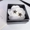 Klassieke Small Earring Designer met vergulde stervorm speciaal ontworpen voor modieuze schattige meisjes hoogwaardige verjaardagsfeestje Boutique Earring Box