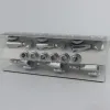 Kable Chrome Chrome Sier Lock Tunery sznurkowe elektryczne gitarę hine heads tuners