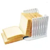 Baking Tools Bread Slicer Machine Loaf Cutter Sandwich Skiving Slicing Guide Kitchen For Homemade Store Bought Cake