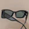 A160 Square de haute qualité Transparent Femme Cat Eye Sunglasses, Designer Luxurious Classic Fashion Lunes, Gafas de Sol Para Mujeres de Lujo