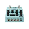 Gitarrnux duotime stereo fördröjning pedal gitarreffekt analog tejp eko digital modulering verb dual fördröjning effekter för gitarrtillbehör