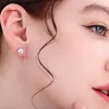 スタッドイヤリング1ct d女性用モイサナイト925 Sterling Silver Diamond Earring Wedding with GRAトップ品質のジュエリー