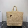 Driehoek handtassen Designer TOTE TOEDE Dames Strowent Raffia's Top Handgreep Beach Shopper Weekender Clutch Bags Mens Fashion Crossbody Schoudertas