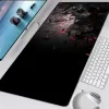 Pedler büyük oyun fare ped xxl bilgisayar Mousepad PC Oyuncu Fare Mat Dizüstü Bilgisayar Mausepad Siyah Kırmızı Geometrik Tasarım Klavye Masası Ped