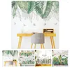 Adesivos de parede Janela sala de estar PVC Bedroom Cozinha antistática DIY Bonsai Planta tropical Tropical Seconge