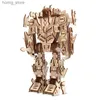 3D Puzzles Robot 3D TROE STEREO Stitch Puzzle Diy Handmade Wood Jigsaw Education Toys for Children Boys Home Decoration Science Fiction Y240415