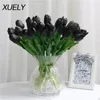 31 PC Fleur artificielle Tulipes Décoration Home Style haut de gamme Open Beautiful Tulips Mothers Day Teachers Day Gift Flower 240415