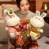 Internet celebrity rabbit doll new backpack dressing sweater little rabbit cloth doll plush toy cross-border