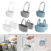 Storage Bags Ly Kitchen Sink Sponge Basket Drain Rack Brush Holder Organizer Faucet Hanging