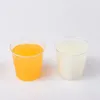 Disposable Cups Straws 100 Pcs Pudding Cup Clear Water Mugs Plastic Lids One-off Multipurpose Drinks