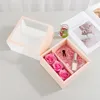 Opakowanie na prezent opakowanie kwiatowe Pudełko Walentynkowe Układanie torby do przeniesienia biżuteria biżuteria