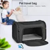 Cat Carriers Foldable Out Single Shoulder Portable Travel Messenger Bag Outdoor Pet Dog Carrier Front Mesh Backpack Head