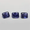 Losse diamanten sieraden steen rechthoekige afgeschuning tanzaniet blauw kubieke kubieke zirkia9x11mm geschikt voor het maken van diy
