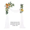 Fleurs décoratives arc arc swag draping Garland Wedding Arrangement Supplies