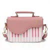 Bag 2024 Korean Piano Design Women's Shoulder PU Leather Messenger Handbag Fashion Tight Makeup Pocket Coin Wallet