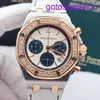 Designer AP Wrist Watch Royal Oak Series offshore Rose Gold Precision Steel Ring Exter Diamond 26234SR Automatic Mechanical Limited Edition 300 Womens Watch