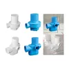 Bathroom Sink Faucets Drain Pipe Connector Waste Outlet Male Female Thread Sturdy PVC Adapter Downspout Diverter For Kitchen El