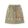 Graffitis shorts shorts shorts shorts shorts de département shorts masculins créateurs de mode pantalon pantalon surse