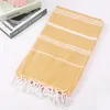 Cotton Turkish Beach Towel for Swimming Spa Shower Lightweight Portable Super Absorbent 100x180cm