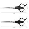 1PCS Ciseaux de coiffure Ciseaux 6 pouces Ciseaux Kit Tool pour couper les accessoires de coiffure à cheveux d'amine