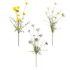 Fleurs décoratives 8 têtes 55 cm Daussies artificielles de fleur Simulation Simulation Catchers de soleil Picks pour la salle de mariage décorations de fête de mariage de chambre à domicile