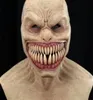 New Horror Stalker Mask Cosplay Monster assustador dentes de boca grande Chompers Máscaras de látex Faculdade de Halloween Fantas Adeços de Fantasia Q08062872806