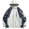 Mountain Outdoor Assault Suit de jaqueta à prova d'água para a jaqueta masculina da primavera e do outono combinando com casaco esportivo à prova de vento com capuz