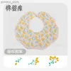 Bibs Burp Cloths Cotton Waterproof Baby Bibs Infant Bib Newborn Burp Cloths Bandana for Kids Boys Girls Soft Feeding Saliva Towel Korean Style Y240415Y240417294L