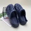 Coppia in stile Casual Hollow Design Beach Stream Scarpe per buchi di traccia comodi e leggeri Scarpe da spiaggia nera