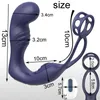 Vibrateurs anal toys news masseur de prostate pour hommes, dispositif de masturbation, dispositif de formation anal plug, port de sperme de verrouillage des spermatozoïdes, produits anal