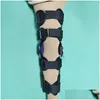 肘膝パッド術後関節固定脚骨折の装具格納式保護調整可能なドロップデリバリースポーツ屋外otcft