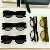 Женские дизайнерские овальные солнцезащитные очки для кошачьего глаз SL573 Прозрачная хаки рама UV400 Поляризованные световые солнцезащитные очки роскошные модные туристические очки для отдыха