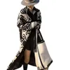Autunno nuovo maglione in stile etnico Jacquard Autunno e pigro con cappotto cardigan a maglia di alta qualità per donne