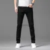 Herren Jeans Designer Herren Jeans Designer Jeans Herrenanfall Schlanker Fit Frühling/Sommer Dünne Hosen Elastische High-End-Casual Hosen