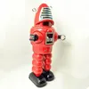 Grappige volwassen collectie retro wind speelgoed metalen tinnen ruimte mechanische planeet bullet robot clockwork figuren model kinderen cadeau 240408