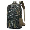 Sac à dos tactique pour hommes camping extérieur grande capacité oxford tissu étanche de voyage de voyage de voyage masculin camouflage de randonnée masculine